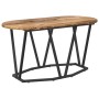 Mesa de café de madera vintage 80x40x40,5 cm en madera de