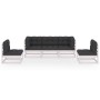 5-piece garden furniture set with solid pine wood cushions by vidaXL, Garden sets - Ref: Foro24-3076440, Price: 504,00 €, Dis...