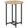 Mesa Lateral de 2 pcs en Madera de Roble Artisan y Metal de , Mesas auxiliares - Ref: Foro24-869701, Precio: 46,16 €, Descuen...
