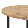 Mesa Lateral de 2 pcs en Madera de Roble Artisan y Metal de , Mesas auxiliares - Ref: Foro24-869701, Precio: 46,16 €, Descuen...