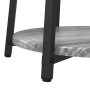 Mesa Lateral 2 pcs Gris Sonoma de Madera y Metal de , Mesas auxiliares - Ref: Foro24-869705, Precio: 64,99 €, Descuento: %