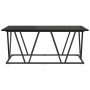 Mesa de café en negro y roble, 100x50x40 cm, de madera y metal von , Couchtisch - Ref: Foro24-869708, Preis: 54,12 €, Rabatt:...