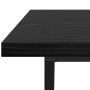 Mesa de café en negro y roble, 100x50x40 cm, de madera y metal von , Couchtisch - Ref: Foro24-869708, Preis: 54,12 €, Rabatt:...