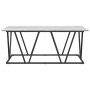 Mesa de Café Gris Sonoma  100x50x40 cm Hecha de Madera Elaborada y Metal | Foro24.es | Tu tienda online para hogar, jardín y más Foro24.es
