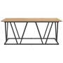Mesa de café Artisan de roble 100x50x40 cm, de madera de ingeniería y metal von , Couchtisch - Ref: Foro24-869713, Preis: 51,...