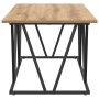 Mesa de café Artisan de roble 100x50x40 cm, de madera de ingeniería y metal von , Couchtisch - Ref: Foro24-869713, Preis: 51,...