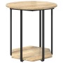 Mesa auxiliar de 2 piezas de madera de roble Sonoma y metal de , Mesas auxiliares - Ref: Foro24-869715, Precio: 66,51 €, Desc...
