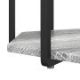 Mesa Lateral 2 pcs Gris Sonoma de Madera y Metal de , Mesas auxiliares - Ref: Foro24-869717, Precio: 68,44 €, Descuento: %