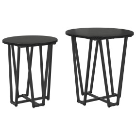 Comprar Set de Mesas Laterales de 2 - MDF y Metal