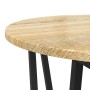 Mesa de Lado 2 pcs de Madera de Sonoma y Metal de , Mesas auxiliares - Ref: Foro24-869721, Precio: 54,24 €, Descuento: %