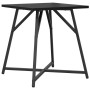 Mesa Auxiliar de 2 piezas en Madera de Roble Negra y Metal de , Mesas auxiliares - Ref: Foro24-869726, Precio: 51,44 €, Descu...