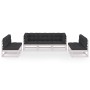 7-piece garden furniture set with solid pine wood cushions by vidaXL, Garden sets - Ref: Foro24-3076470, Price: 676,41 €, Dis...
