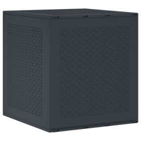 Caja de Almacenamiento Antracita 55x53x57 cm PP von , Aufbewahrungsboxen für den Außenbereich - Ref: Foro24-870579, Preis: 54...