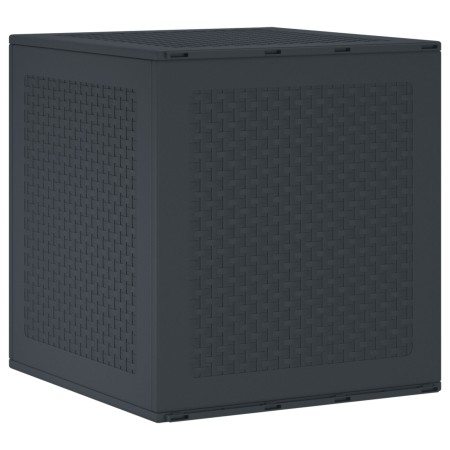 Caja de Almacenamiento Antracita 55x53x57 cm PP de , Cajas de almacenaje para exteriores - Ref: Foro24-870579, Precio: 54,76 ...