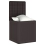 Caja de Almacenamiento Marrón 55x53x57 cm PP von , Aufbewahrungsboxen für den Außenbereich - Ref: Foro24-870580, Preis: 58,76...