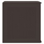 Caja de Almacenamiento Marrón 55x53x57 cm PP von , Aufbewahrungsboxen für den Außenbereich - Ref: Foro24-870580, Preis: 58,76...