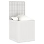 Caja de almacenamiento exterior blanca 55x53x57 cm PP von , Aufbewahrungsboxen für den Außenbereich - Ref: Foro24-870581, Pre...