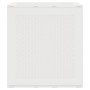 Caja de almacenamiento exterior blanca 55x53x57 cm PP von , Aufbewahrungsboxen für den Außenbereich - Ref: Foro24-870581, Pre...