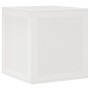 Caja de almacenamiento exterior blanca 55x53x57 cm PP von , Aufbewahrungsboxen für den Außenbereich - Ref: Foro24-870581, Pre...