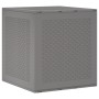 Caja de Almacenamiento Jardín Gris Claro 55x53x57 cm PP von , Aufbewahrungsboxen für den Außenbereich - Ref: Foro24-870582, P...
