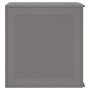 Caja de Almacenamiento Jardín Gris Claro 55x53x57 cm PP von , Aufbewahrungsboxen für den Außenbereich - Ref: Foro24-870582, P...