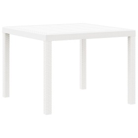 Mesa Exterior Blanca Plástico Mediana Duradera Mesa de Patio by , Garden tables - Ref: Foro24-871682, Price: 89,31 €, Discoun...