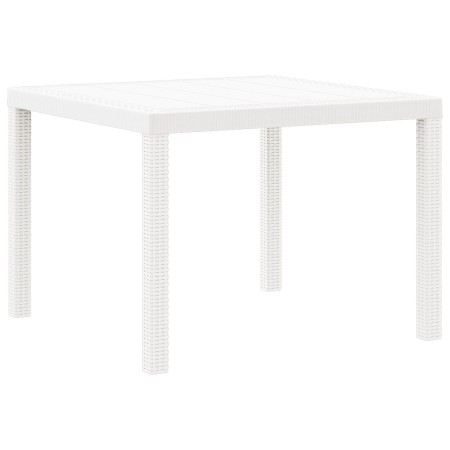 Mesa Exterior Blanca Plástico Mediana Duradera Mesa de Patio by , Garden tables - Ref: Foro24-871682, Price: 89,31 €, Discoun...