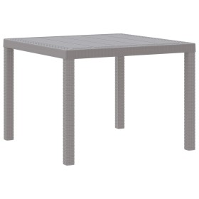 Mesa al Aire Libre Gris Claro Plástico Estándar Duradera von , Gartentische - Ref: Foro24-871683, Preis: 92,57 €, Rabatt: -5%%