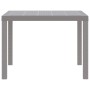 Mesa al Aire Libre Gris Claro Plástico Estándar Duradera by , Garden tables - Ref: Foro24-871683, Price: 92,57 €, Discount: %