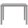 Mesa al Aire Libre Gris Claro Plástico Estándar Duradera by , Garden tables - Ref: Foro24-871683, Price: 92,57 €, Discount: %