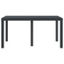 Mesa Exterior Antracita Plástico Mediana Duradera Mesa de Patio von , Gartentische - Ref: Foro24-871684, Preis: 130,52 €, Rab...