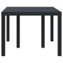 Mesa Exterior Antracita Plástico Mediana Duradera Mesa de Patio von , Gartentische - Ref: Foro24-871684, Preis: 130,52 €, Rab...