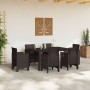 Mesa Exterior Marrón Plástico Grande Ligera von , Gartentische - Ref: Foro24-871685, Preis: 130,52 €, Rabatt: %