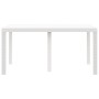 Mesa Exterior Blanca Polipropileno Mediana Duradera de , Mesas de jardín - Ref: Foro24-871686, Precio: 130,78 €, Descuento: %