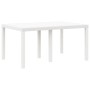 Mesa Exterior Blanca Polipropileno Mediana Duradera de , Mesas de jardín - Ref: Foro24-871686, Precio: 130,78 €, Descuento: %