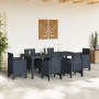 Mesa de Jardín Antracita 200x100x73 cm de Polirratán by , Garden tables - Ref: Foro24-871688, Price: 167,03 €, Discount: %