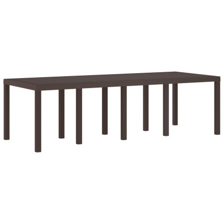 Mesa de Jardín Marrón 250x100x73 cm de Rattan Sintético von , Gartentische - Ref: Foro24-871693, Preis: 186,24 €, Rabatt: %