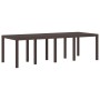 Mesa de Jardín Marrón 250x100x73 cm de Rattan Sintético von , Gartentische - Ref: Foro24-871693, Preis: 186,24 €, Rabatt: %