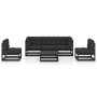 6-teiliges Gartenmöbel-Set mit Kissen aus massivem Kiefernholz von vidaXL, Gartensets - Ref: Foro24-3076448, Preis: 624,89 €,...