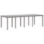 mesa de patio Gris claro Metal, materiales sintéticos Grande von , Gartentische - Ref: Foro24-871695, Preis: 189,96 €, Rabatt...