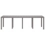 mesa de patio Gris claro Metal, materiales sintéticos Grande von , Gartentische - Ref: Foro24-871695, Preis: 189,96 €, Rabatt...