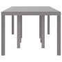 mesa de patio Gris claro Metal, materiales sintéticos Grande von , Gartentische - Ref: Foro24-871695, Preis: 189,96 €, Rabatt...