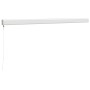 Toldo retráctil aluminio y tela azul y blanco 4x3 m by , Awnings - Ref: Foro24-3154523, Price: 566,09 €, Discount: %