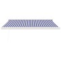 Toldo retráctil aluminio y tela azul y blanco 3x2,5 m von , Markisen - Ref: Foro24-3154521, Preis: 375,92 €, Rabatt: -5%%