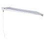 Toldo retráctil aluminio y tela azul y blanco 3x2,5 m von , Markisen - Ref: Foro24-3154521, Preis: 375,92 €, Rabatt: -5%%