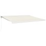 Toldo retráctil aluminio y tela color crema 4x3 m von , Markisen - Ref: Foro24-3154528, Preis: 566,09 €, Rabatt: %