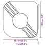 Toldo retráctil aluminio y tela gris antracita 3,5x2,5 m de , Toldos - Ref: Foro24-3154537, Precio: 454,79 €