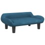 Sofá para niños de terciopelo azul 70x40x24 cm von , Baby- und Kleinkindmöbel - Ref: Foro24-3196349, Preis: 62,12 €, Rabatt: %