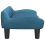 Sofá para niños de terciopelo azul 70x40x24 cm von , Baby- und Kleinkindmöbel - Ref: Foro24-3196349, Preis: 62,12 €, Rabatt: %