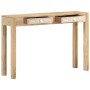 Mesa consola madera maciza de mango decolorada 110x30x75 cm de , Mesas auxiliares - Ref: Foro24-351617, Precio: 193,29 €, Des...